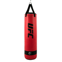 UFC-拳擊沙袋-80磅-紅(已填充/含沙包架組)