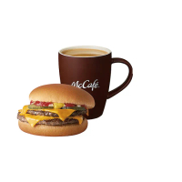 【麥當勞】雙層牛肉吉事堡+熱經典美式咖啡中杯(好禮即享券)