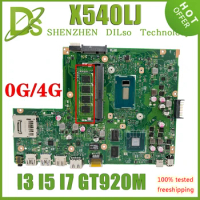 X540LJ Laptop Motherboard For Asus VivoBook X540L F540LA A540L R540L Mainboard W/I3-4005 I5-4200 I7-4500 I3-5005 I5-5200U GT920M