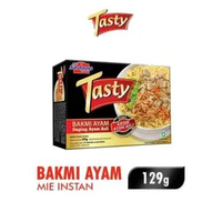 Instant Noodle Premium Sedaap Mie Tasty Box Chicken Teriyaki 120 Gr, Beef Yakiniku 115 Gr, Bakmie Ay