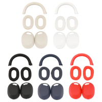 Silicone Headphone Case Protective Cover For Sony WH-1000XM5 Headphones Sleeve Earphone Protector Earphone Accessories