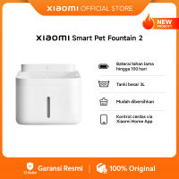 Xiaomi Smart Pet Fountain 2 | Baterai tahan lama hingga 100 hari* | Tanki besar 3L | Mudah dibersihk