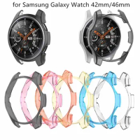 200pcs Ultra-thin Soft TPU Protection Case Cover For Samsung Galaxy Watch 46mm 42mm Gear S3 frontier Smartwatch Wearable Devices