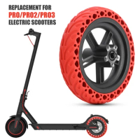 Electric Scooter Wheel Hub Tyre Replacement for Xiaomi M365/1S/Pro/Pro2/Pro3 Electric Scooters Solid Tire Rear Wheel Hub
