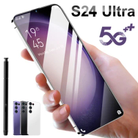 SmartPhone S24 Ultra 7.0 HD Android Mobile Phones Unlocked 4G/5G Dual Sim Card 8000mAh 16GB+1TB Cellphones 48MP+72MP Celulares