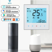 Air Conditioner Temperature Controller Tuya Smart Wifi Thermostat Google Home