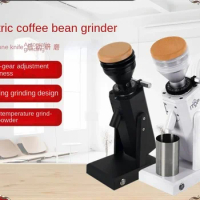 Small Household Electric Coffee Bean Grinder Coffee Bean Grinder 40mm Conical Knife Inching Coffee Bean Grinder