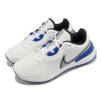 NIKE 耐吉 高爾夫球鞋 Infinity Pro 2 男鞋 女鞋 白 藍 灰 寬楦 緩震 高球 運動鞋(DM8449-104)