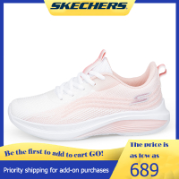 Skechers รองเท้าผ้าใบ Women You รองเท้าskechersแท้ - Beginning Footwear Go Run Lite ซื้อ 1 แถม 1 (สีชมพู)