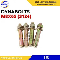 Dynabolt M8 x 65 Tipe 3124 Kuning 6.5 CM 250 Dynabolt M8x65