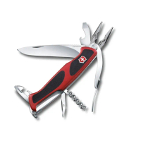 【VICTORINOX 瑞士維氏】Ranger 74 Grip 瑞士刀/14用/130mm(0.9723.C)