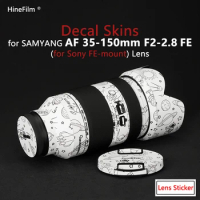 Samyang AF35-150mm F2-2.8 FE Lens Skin for Samyang AF 35-150 Lens for Sony Mount Lens Sticker Anti-scratch Cover Film