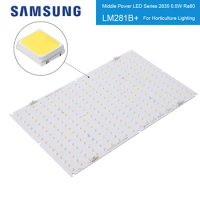 Samsung QB288 lm281b+ diy led grow light board 3000K 3500K 5000K UV IR led pre-drilled radiator Dimmable 120w 240w Driver