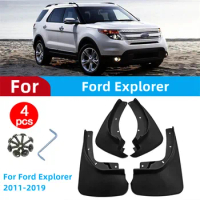 For Ford Explorer Mud Flaps 2011-2019 Mudguard Fender Saves Front Rear Wheel Mudflaps Car Mudguard Guards Accessories