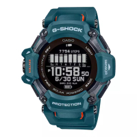 Casio Jam Tangan Pria Casio G-Shock GBD-H2000-2DR G-Squad Tough Solar Black Digital Dial Blue Resin 
