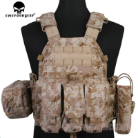 EMERSON GEAR LBT6094A Style Vest with Pouches Airsoft Painball Military Army Combat Gear EM7440G AT/FG AOR1 AOR2 KH CB MR HLD