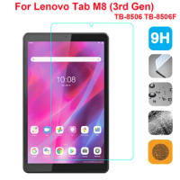 9H Tempered Glass For Lenovo Tab M8 (3rd Gen) TB-8506 TB-8506F 8.0" Screen Film for Lenovo Tab M8 8.0" Glass Film