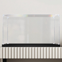 Acrylic Display Case for 21327 Vintage Typewriter Dustproof Showcase Collectible Model