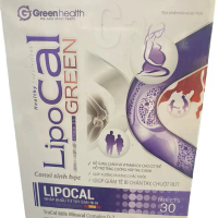 Canxi Hữu Cơ Người Lớn LipoCal green, Giúp Xương Chắc Khoẻ, Giảm Tê Bì Chân Tay
