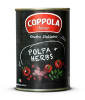 COPPOLA 羅勒切丁番茄基底醬(無鹽) COPPOLA POLPA + HERBS 400g