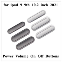 5Pcs Side Button for iPad 9 9th 2021 10.2 Inch Power Volume On Off Key Switch Buttons Replacement Repair Parts