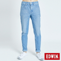 新品↘EDWIN JERSEYS 迦績 EJ6 加大碼 超彈EDGE錐形牛仔褲-男款 重漂藍 TAPERED