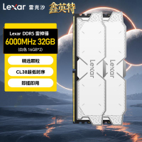 【千羽家居】雷克沙 DDR5 6000雷神鎧臺式機內存條海力士A-die內存ddr5 16*2