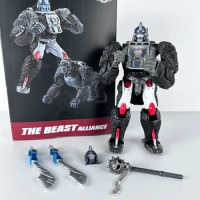 En stock, juguete transformado de Beast Wars TB01 OP Kingdom Commander, chimpancé, capitán, figura de acción para regalo, gorila