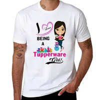 New I Love Being A Tupperware Girl T-Shirt sublime t shirt vintage t shirt funny t shirt big and tall t shirts for men