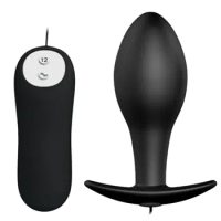Cheery Vibrating Butt Plug with12 Frequency Special Anal Stimulation | Remote Control Anal Plug Masturbation Device | Vibrating