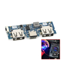 5V Micro/Type-C USB 2.4A Lithium Battery Boost Charger Board Mobile Power Bank Accessories for Phone DIY 18650 Charging Module
