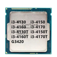 โปรเซสเซอร์ CPU, ซ็อกเก็ต G3420, LGA 1150, แกนคู่, i3-4130, i3-4150, i3-4160, i3-4170, i3-4130T, i3-
