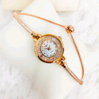 Best Seller Jam Tangan Serut OMJ G037 Series Jewelry Fashion WR 3 ATM Original Kaca Stainless Wanita