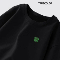 Áo Thun THÊU, Áo Phông Thêu Xương Rồng Chất Cotton Thoáng Mát Cho Nam Nữ Phong Cách Unisex 6594