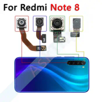 Aiinant Small Front Camera Flex For Xiaomi Redmi Note 8 8A Note8 Pro Plus Macro Depth Wide Main Big Back Rear Camera Flex Cable