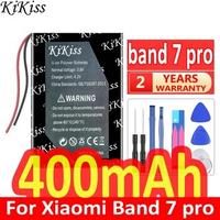 310mah/400mah KiKiss Powerful Battery For Xiaomi Mi Band 1 2 3 4 5 6 7 8 Pro 7Pro 8Pro Digital Batteries
