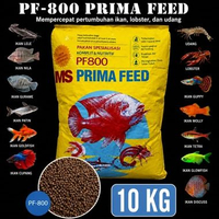 Pellet PRIMA FEED PF 800 10kg Pelet Ikan Udang Lobster Pakan Benih Larva Burayak Makanan Indukan Dew