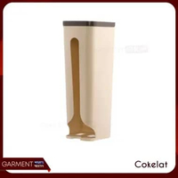 Tempat Underware CD Tempel Pintu Penyimpanan Kaus Kaki Organizer Pakaian Dalam Free Perekat COKELAT