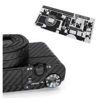 Anti-Scratch Camera Body Carbon Fiber Film Kit For Sony RX100 VII RX100VII RX100M7 RX100VI RX100M6 Protective Skin Sticker