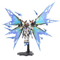 In Stock DDB MGEX 1/100 STRIKE FREEDOM GUNDAM Wing of Light Option Set Assembled Model Hand Toy Christmas Gift