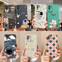 Astronaut Cartoon Case For Xiaomi Redmi Note 10 4G 5G 10S Soft Silicone Phone Cover For Note 10 Pro 4G Shockproof Coque Fundas