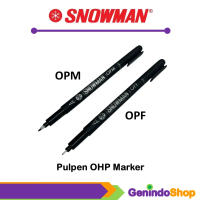Pulpen Permanen OHP Marker Snowman OPF/OPM