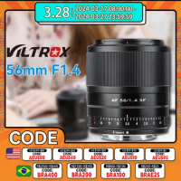 Viltrox AF 56mm F1.4 XF Auto Focus APS-C Portrait Lens STM for Fujifilm Lens X-Mount X-T200 T30 T4 T3 A7 Camera Lens