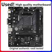 For ASRock B550M-HDV Used Motherboard Socket AM4 B550 Original Desktop PCI-E 4.0 M.2 Nvme Mainboard