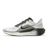Nike 慢跑鞋 Air Zoom Pegasus 41 Premium 男鞋 灰 金 氣墊 小飛馬 運動鞋 HQ2938-100