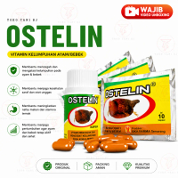 BJ SJOP EKA FARMA KAPSUL OSTELIN 10 BUTIR ATAU 50 KAPSUL OBAT AYAM BEBEK LUMPUH VITAMIN