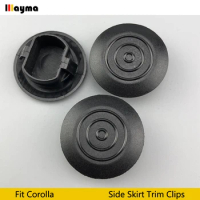 20pcs Auto car plastics clip For TOYOTA Corolla side skirt trim clips Camry door clip Vios fender drainage hole cover