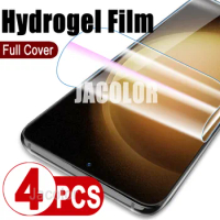 4PCS Hydrogel Film For Samsung Galaxy S22 S23 Ultra Plus 5G S23Ultra S 22Ultra 23Ultra 23Plus 23 5 G Water Gel Screen Protector