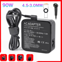 19V 4.74A 90W 4.5x3.0mm AC Adapter Laptop Charger For Asus Q524 Q524U Q524UQ Q534 Q534U Q534UX UX533FD UX533FN BX51VZ