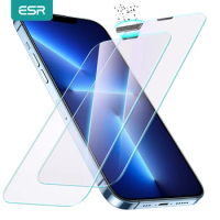 ESR for iPhone 13 Pro Max Anti Blue-Light Screen Protector for iPhone 13 Pro Full Coverage Tempered Glass for iPhone 13 Glass